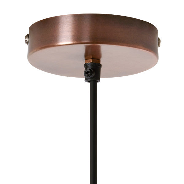 Tiffany-Style Lighting 9" Bettany Bohemian Clear Globe Shade Pendant Light