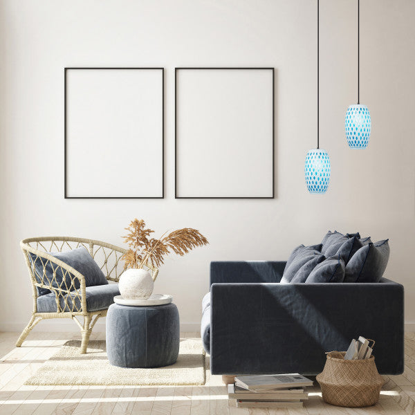 Tiffany-Style Lighting 6" Mira Glam Glass Globe Shade Pendant