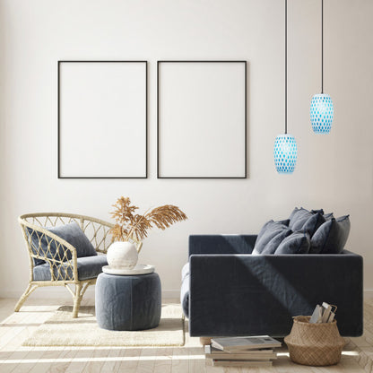 Tiffany-Style Lighting 6" Mira Glam Glass Globe Shade Pendant