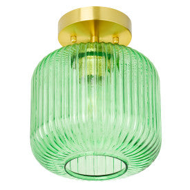 Tiffany-Style Lighting 10.25" William Green Globe Ceiling Light