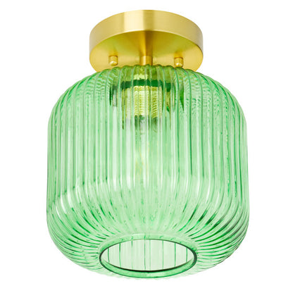 Tiffany-Style Lighting 10.25" William Green Globe Ceiling Light