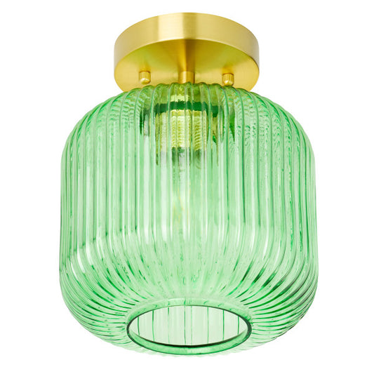 Tiffany-Style Lighting 10.25" William Green Globe Ceiling Light