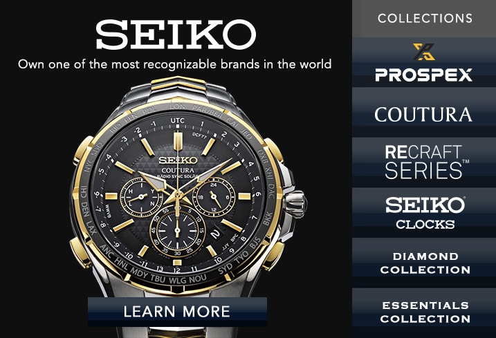 Seiko - Own one of the most recognizable brands in the world