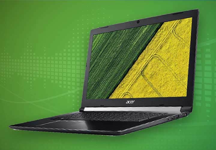 484-404 Acer Aspire 7 17.3 Intel Core i5 8GB RAM  1TB HDD Windows 10 Home Laptop