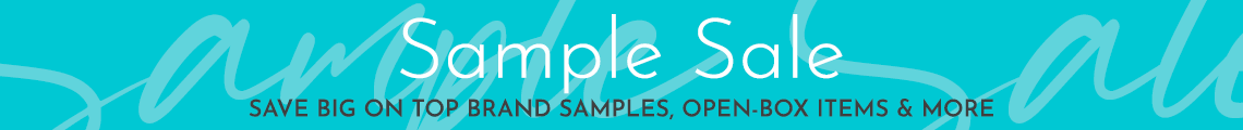 Sample Sale - Save Big on Top Brand Samples, Open-Box Items & More