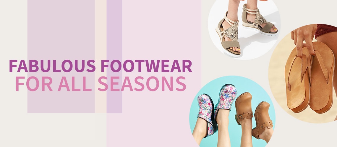 Fabulous Footwear For all Seasons