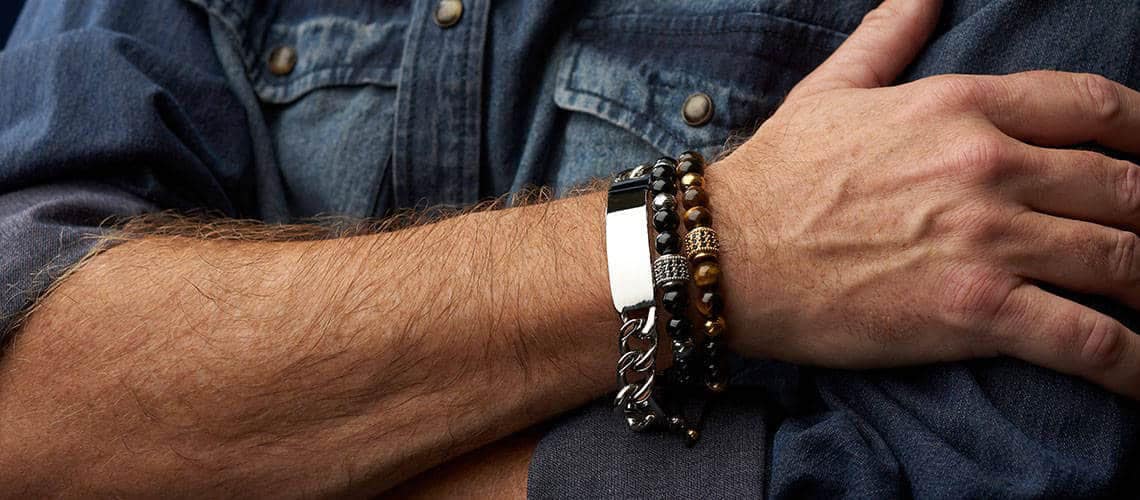 Men's Jewelry Show Your Rugged Side