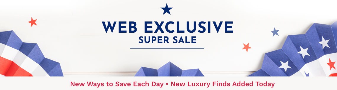 Memorial Day Weekend | ---- New Luxury Finds Added Today
