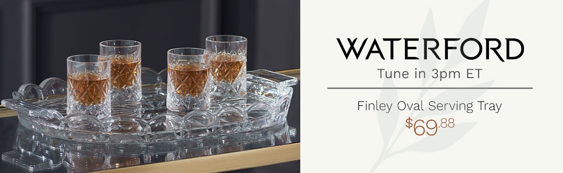 507-296 Marquis by Waterford Finley Oval Serving Tray