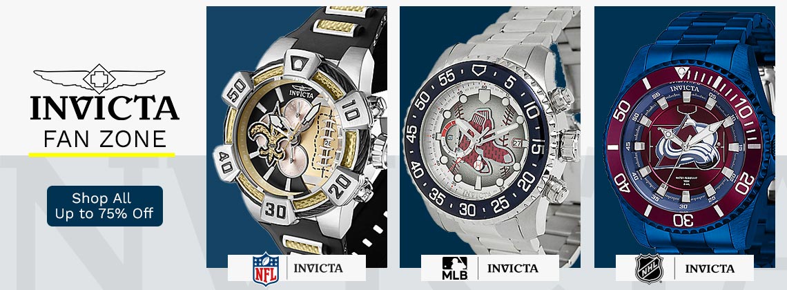Invicta Fan Zone | Up to 75% Off