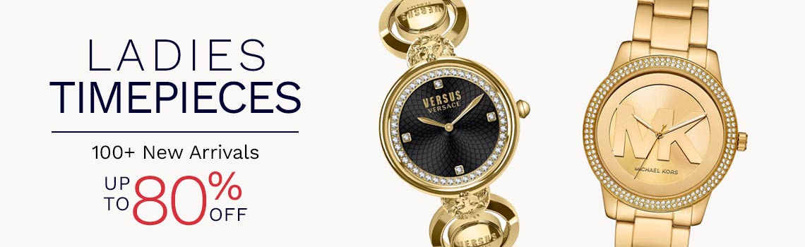 918-371 Michael Kors Women's Tibby Quartz Crystal Accented Bracelet Watch | 918-449 Versus Versace Women's Victoria Harbour Quartz Crystal Acct Watch