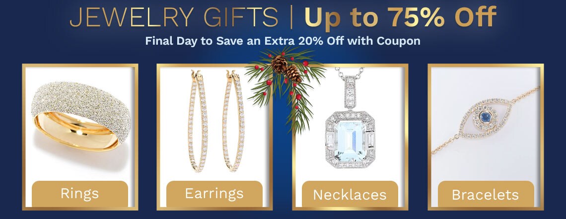 Jewelry Gifts Up to 75% Off