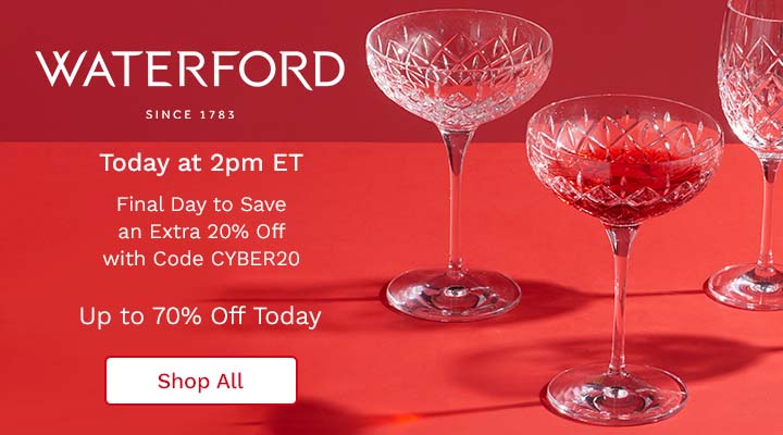 510-084 Waterford Crystal Set of 2 Astor Cocktail Glasses