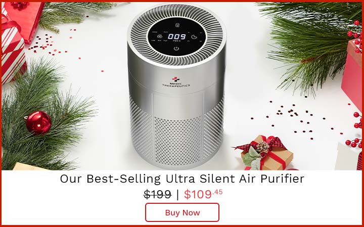 003-022   Ultra Silent UVC Portable Activated Carbon HEPA H13 Air Purifier