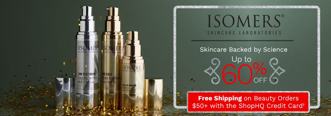 314-697 ISOMERS Skincare 3-Piece 24K Gold Skin Treatment Collection