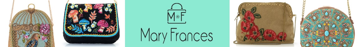 761-071 Mary Frances Bejeweled Beaded Novelty Signed Crossbody Bag