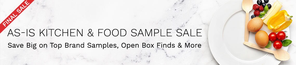 AS-IS KITCHEN & FOOD SAMPLE SALE