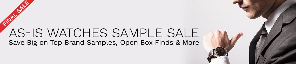 AS-IS WATCHES SAMPLE SALE