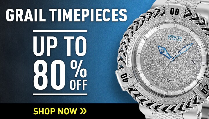 Grail Timepieces   Up to 80% Off | 914-532 Invicta Reserve Herc 54mm Automatic Dia Acct Silver-tone Watch