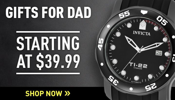 Gifts for Dad  Starting at $39.99 | 692-384 Invicta TI-22 Titanium 48mm Automatic Silicone Strap Watch