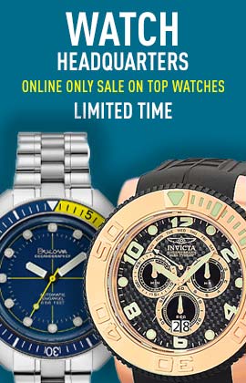 Online Only Sale on Top Watches | Limited Time