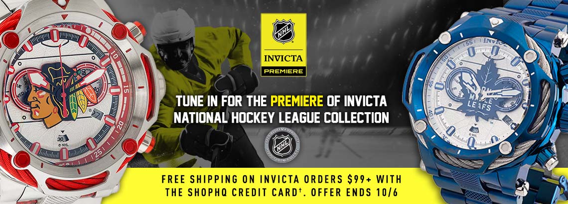 Tune in for the Premiere of Invicta National Hockey League Collection | Ft.  911-460
