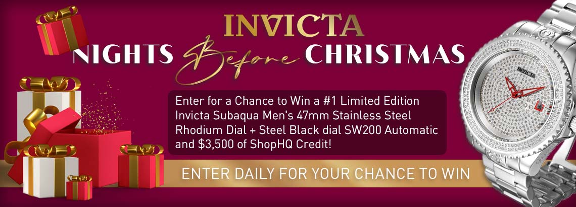 Invicta Nights Before Christmas Sweepstakes | ENTER DAILY