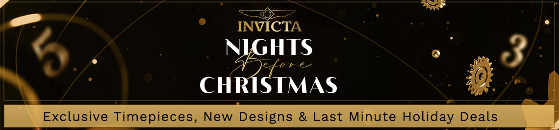 Invicta Nights Before Christmas Event | Exclusive Timepieces, New Designs & Last Minute Holiday Deals