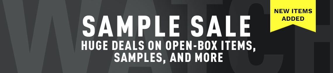SAMPLE SALE - HUGE DEALS ON OPEN-BOX ITEMS, SAMPLES, AND MORE