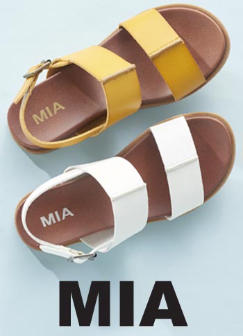 752-681 MIA Ofelia Slingback Double Buckle Sandals