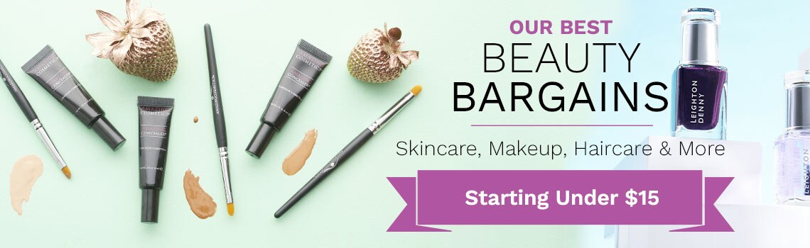 Beauty Bargains  Skincare, Makeup, Haircare & More  Starting Under $15! 321-026, 314-082