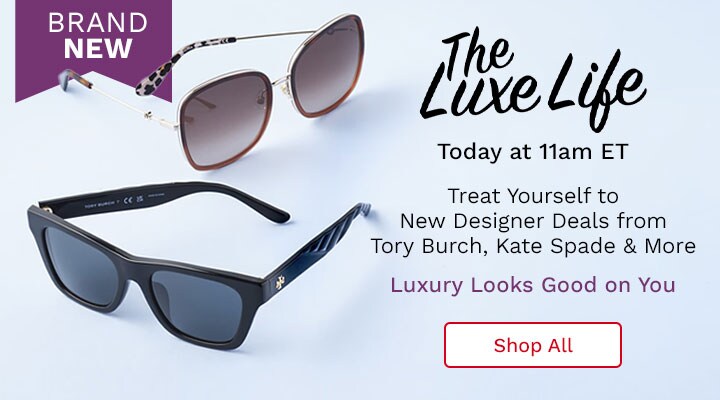 The Luxe Life - 772-314 Tory Burch 54mm Cat-Eye Frame Sunglasses, 772-312 Kate Spade Paola 59mm Square Frame Sunglasses