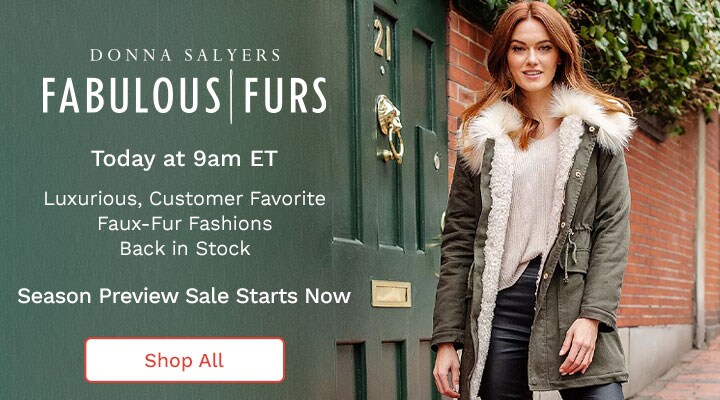 754-933 Donna Salyers' Fabulous-Furs Military Issue Anorak Coat