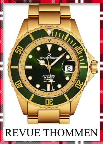 926-239 Revue Thommen 42mm Diver Swiss Automatic Stainless Steel Bracelet Watch