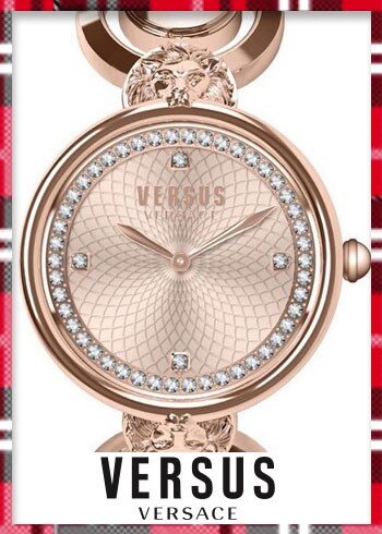 918-446 Versus Versace Women's Victoria Harbour Quartz Crystal Acct Watch