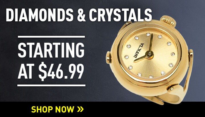  Diamond & Crystal Accented ft 920-420 Starting at $46.99