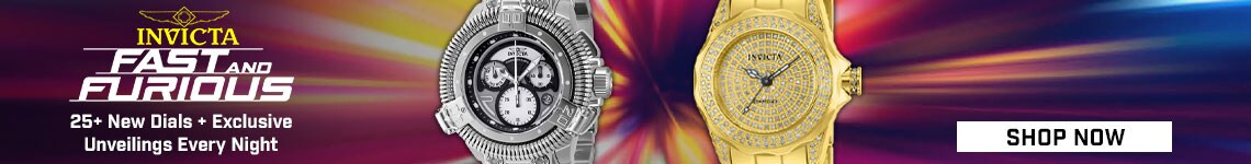 Invicta Fast & Furious Event: 25+ New Dials + Exclusive Unveilings Every Night | Ft. 922-527 + 921-115