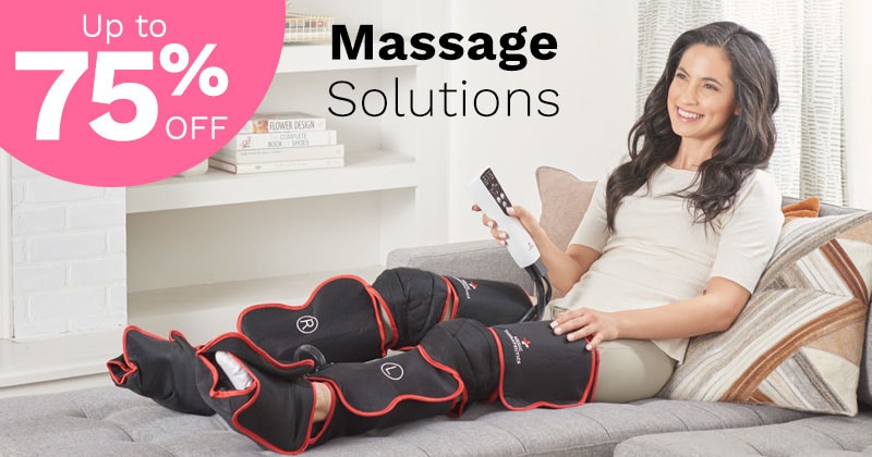 005-764 Medic Therapeutics Shiatsu Air Compression Leg Massager w Heat