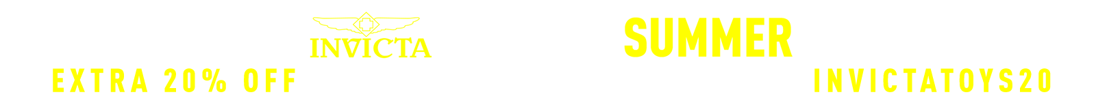 Invicta Toys of Summer | Extra 20% Off Invicta Orders $99+ Use Code: INVICTATOYS20