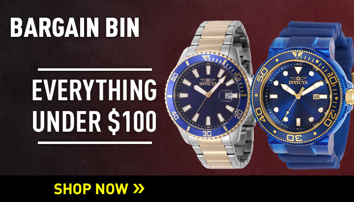 Bargin Bin Everything Under $100 ft 925-446, 687-723